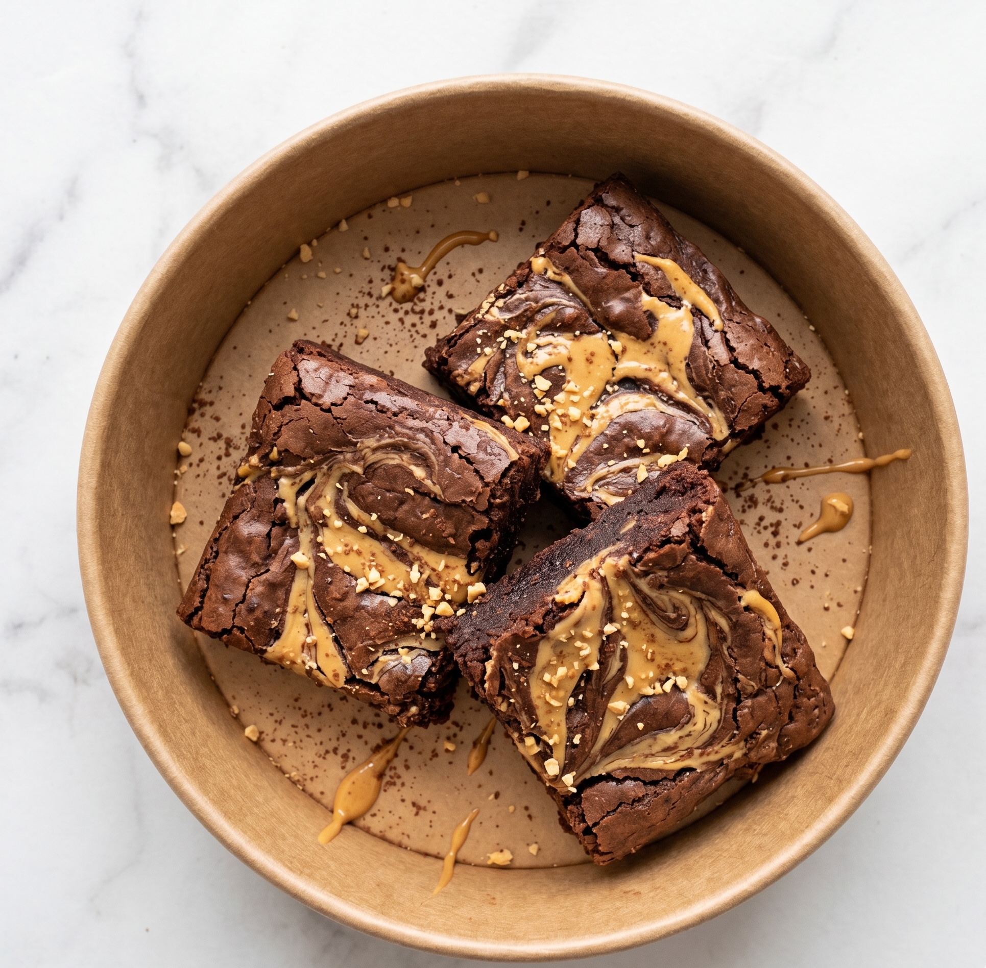 Chocolate Peanut Butter Brownies